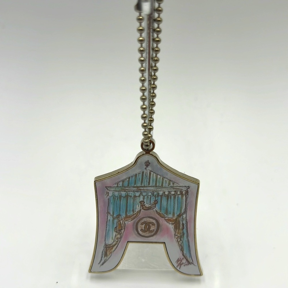CHANEL RUNWAY TENT BAG CHARM/ KEY CHAIN
